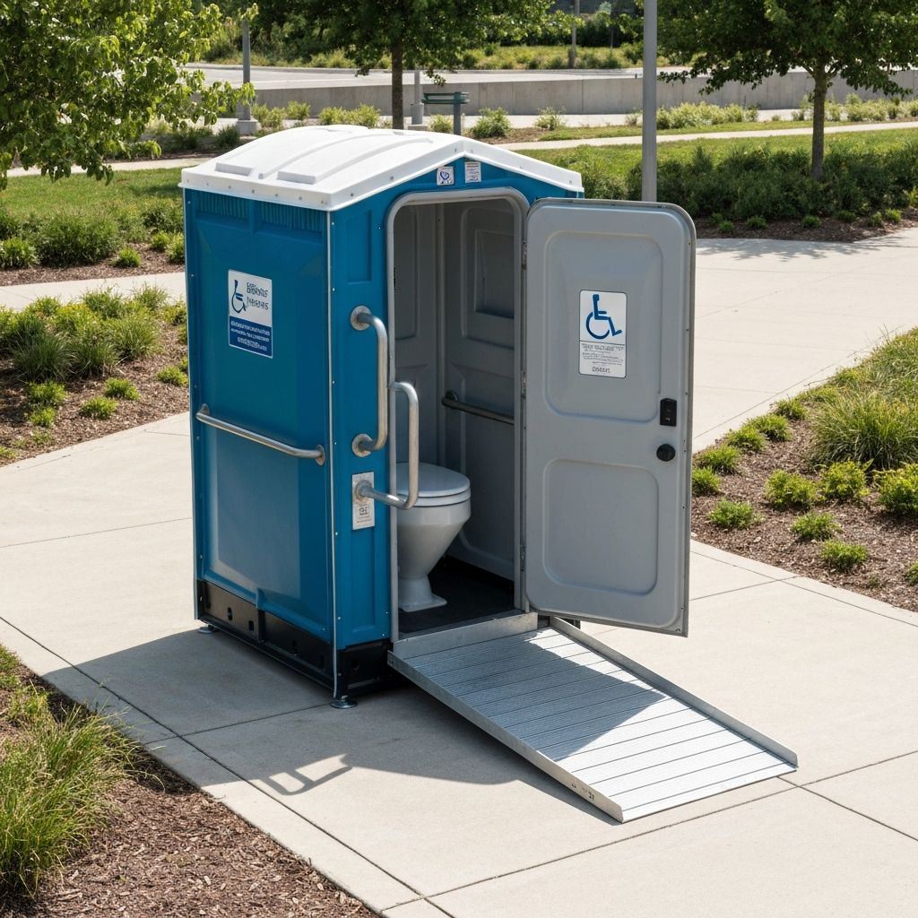 ADA Accessible Porta Potties - Mike Portable Toilet Rentals